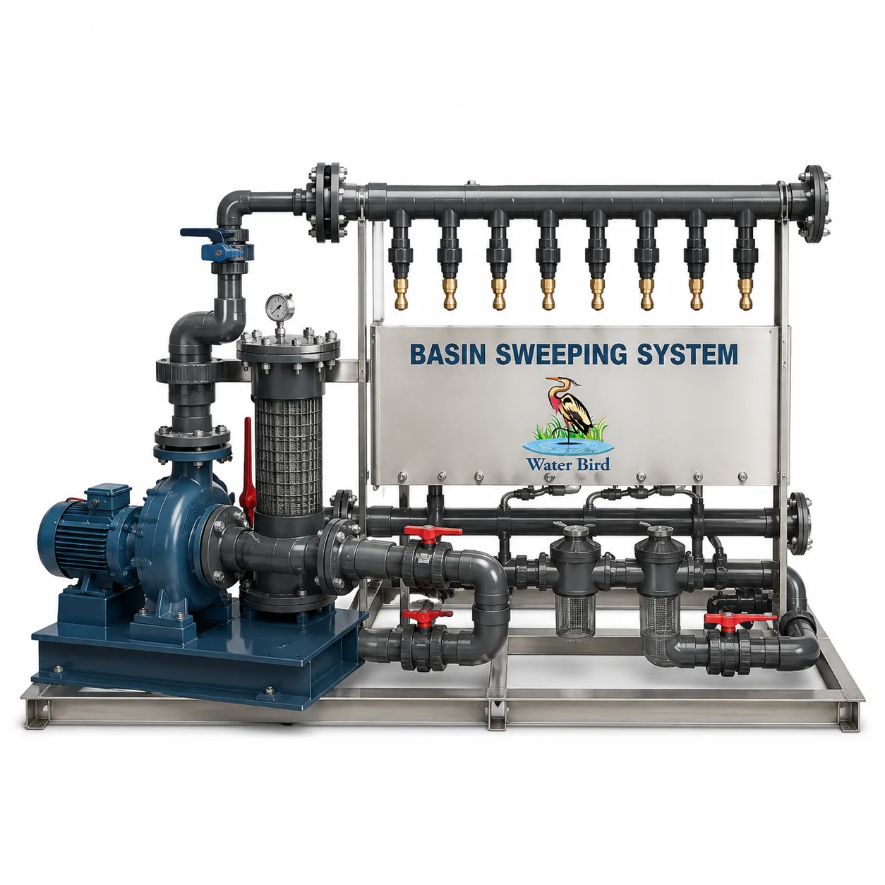 Basin Sweeping System