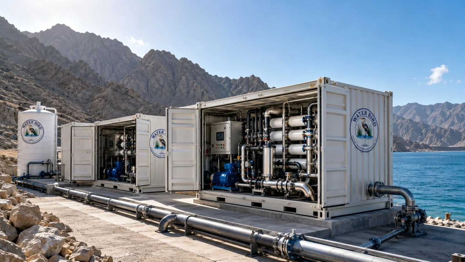 Containerized Desalination on the Strait of Hormuz
