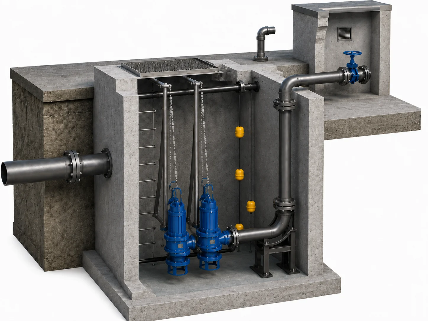 Sump Pump and Sewage Water Transfer