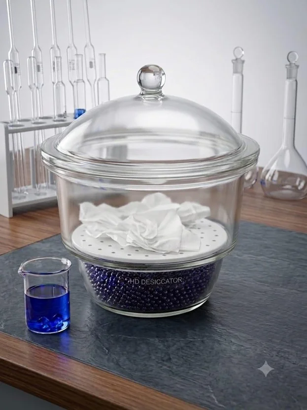 Water Quality Samples in Pyrex Beakers