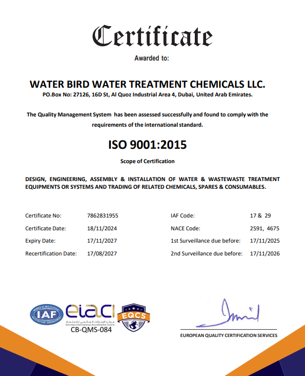 ISO 9001 2000 certification