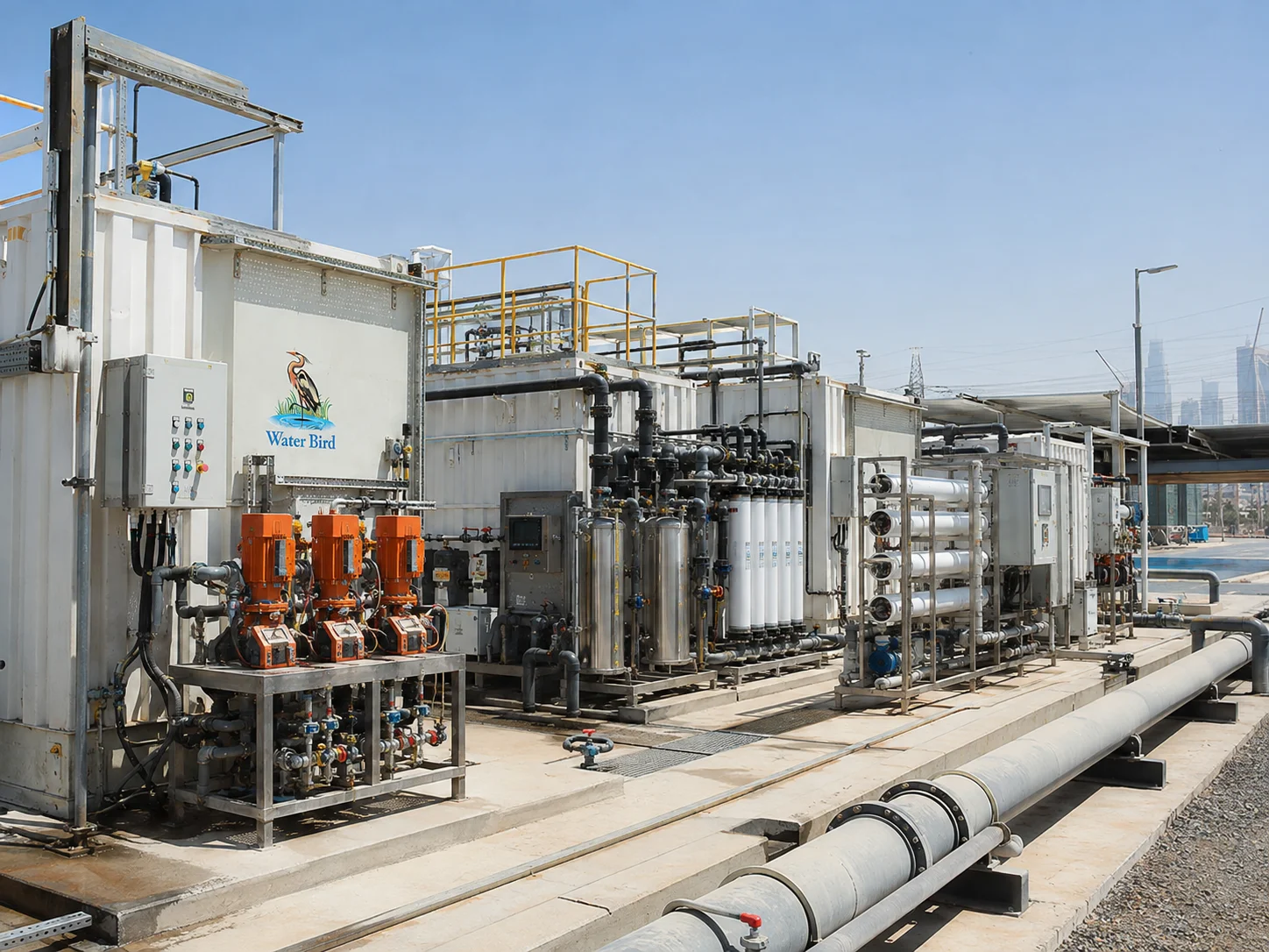 Treated Sewage Effluent (TSE) polishing plant for water reuse